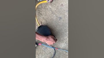 Chế bơm bằng lốc tủ lạnh #shorts