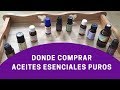 Dónde comprar aceites esenciales puros