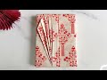 Fan Pleats Gift Wrapping Ideas | Gift Packing Tutorial For Rectangular Present Boxes