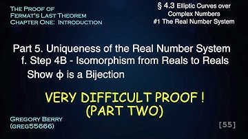 EXCLUSIVE! Uniqueness of Real Numbers - Step 4B Isomorphism of Reals to Reals, Bijection #4.3.1.5f
