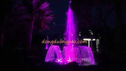 Nhạc nước biệt thự sân vườn