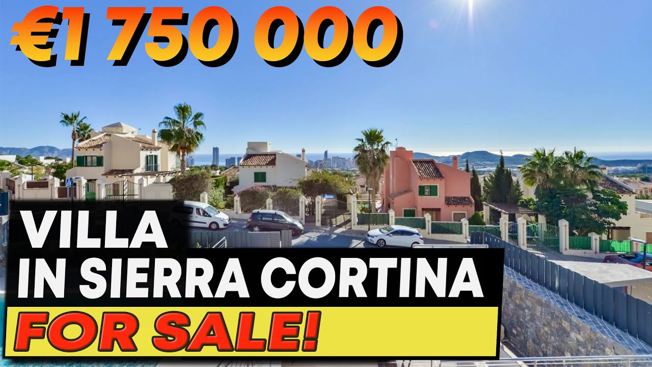 VILLA IN SIERRA CORTINA! | Fascinating villa in a modern style | Сьерра Корнтина