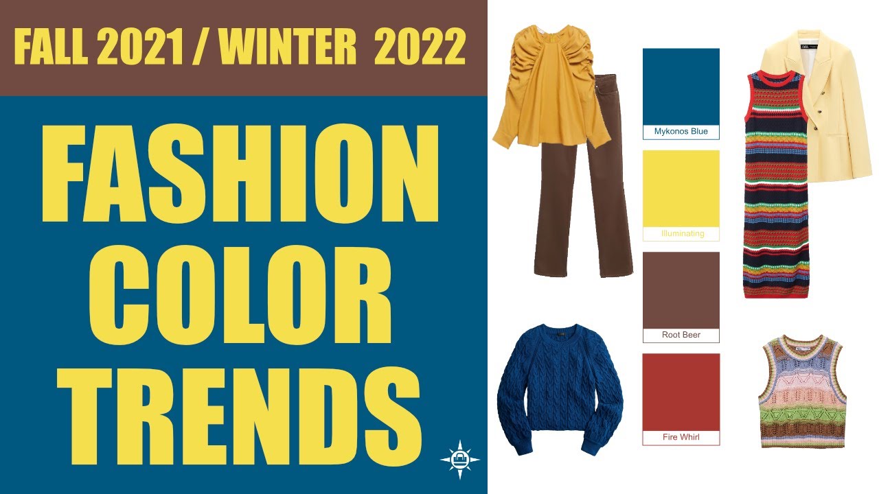 Fashion Color Trends Fall 2021 Winter 2022 / What To Wear - YouTube