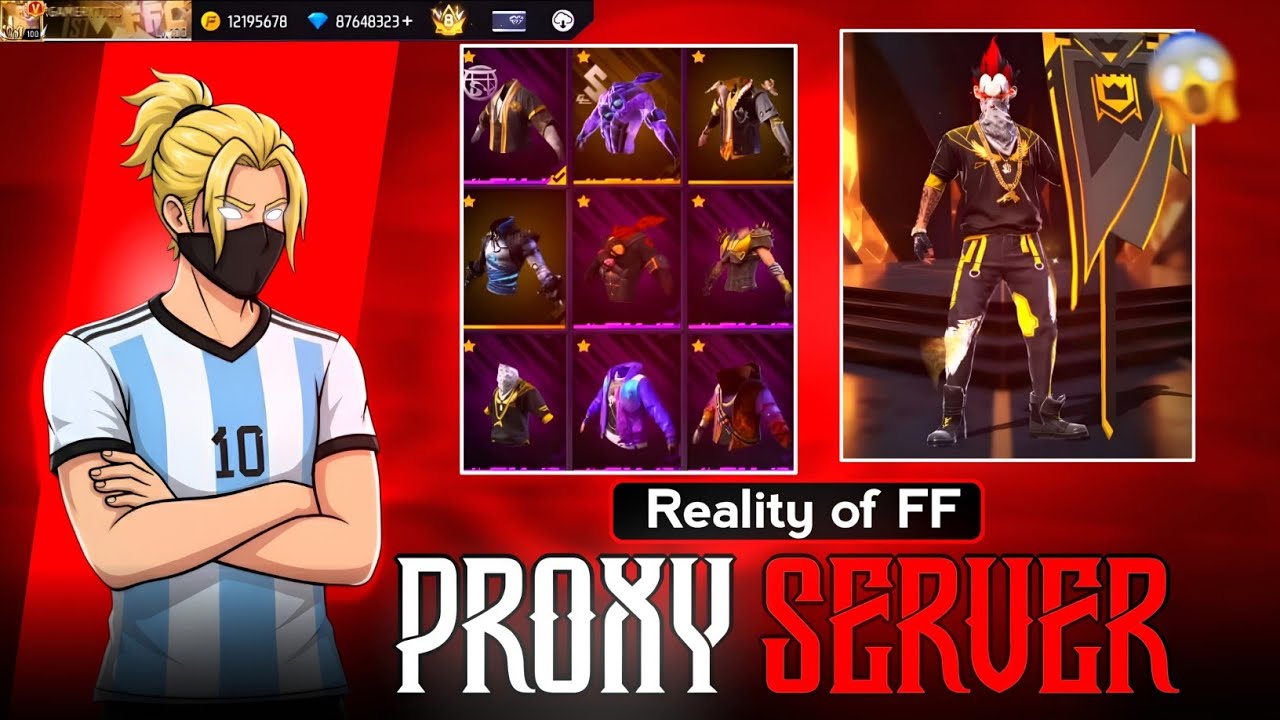 FREE FIRE 🔥 PROXY SERVER REAL OR FAKE 🤡 | DARK REALITY 💔 OF PROXY SERVER - Gaming With Crazy 