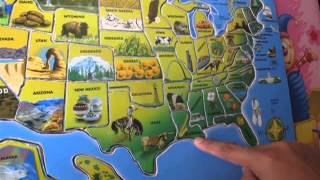 USA Map - 3 year old