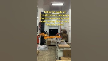 Still in the middle of installation and debugging, the boss asked me to work while testing!