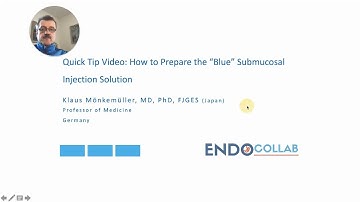Interventional Chromoendoscopy: How to make the Blue Dye Solution