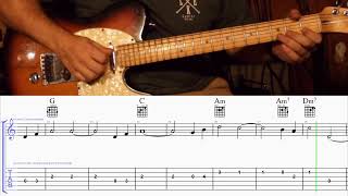 How To Play The Melody To Mack The Knife On Guitar With Tab