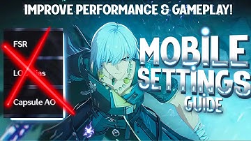 Wuthering Waves | MOBIELE INSTELLINGEN, VERBETER JE PRESTATIES, GRAPHICS EN GAMEPLAY!