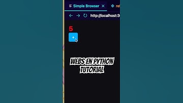 Crea webs sólo con Python | Mierdiejemplo