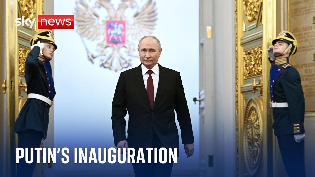 LIVE: Vladimir Putin's Presidential Inauguration at the Kremlin