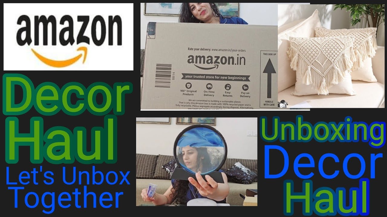 Amazon Decor Haul l Amazon Haul l Decor Haul l Amazon Unboxing Haul l