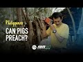 Can god use pigs to preach his message