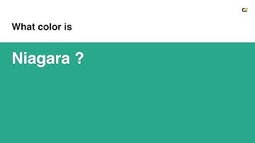 Niagara color #29a98b hex color - Green color - Warm color 29a98b