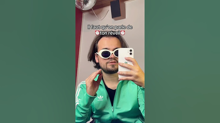 Il faut qu'on parle de ton réveil