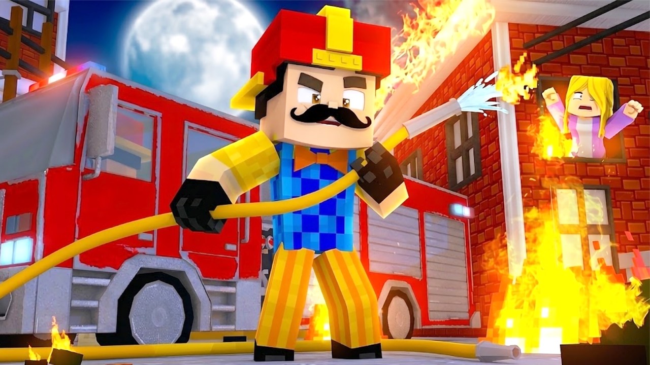 მეხანძრე გავხდი? - Minecraft