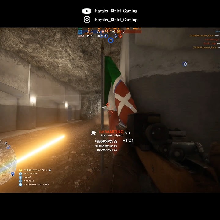 agressive gameplay with Ross Mklll rifle #battlefield #battlefield1 #gaming #gamer #sniper #reels