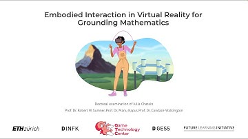 [Defense] Embodied Interaction in Virtual Reality for Grounding Mathematics