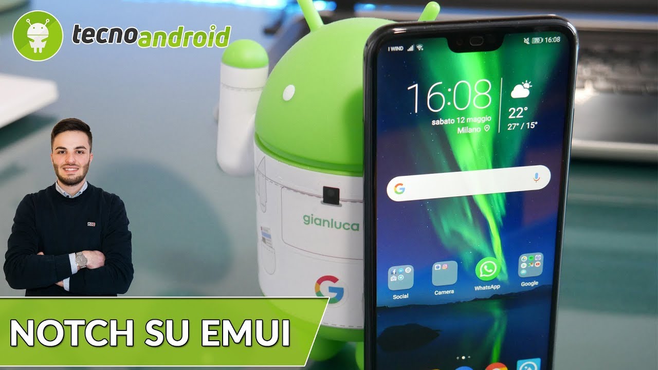 COME TOGLIERE IL NOTCH su HUAWEI P20 LITE/P20/P20 PRO ed HONOR 10