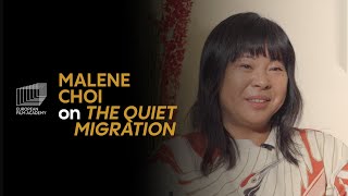 Writer and director of THE QUIET MIGRATION Malene Choi in Interview at the European Film Awards