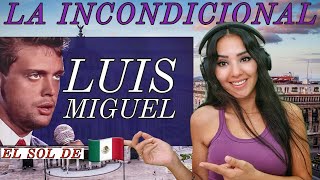 FIRST TIME HEARING LUIS MIGUEL! | Luis Miguel  La Incondicional ( HD ) El Concierto (REACTION)
