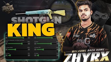 Bgmi Premium Sensitivity by “ Zhyrx ” for Shotgun - 4 Finger Control code | Its BugG 