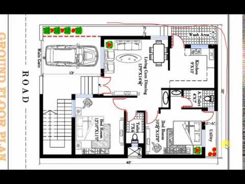 DOWNLOAD 30x40  ft NORTH  FACING  HOUSE  PLAN  YouTube