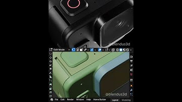 GoPro product 3D Animation showcasing  #blender3d  #3d  #3danimation  #render #animation  #blender