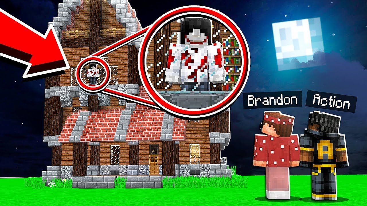 We Went INSIDE Jeff the Killer's House in Minecraft Pocket Edition...