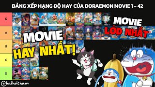 Bảng Xếp Hạng Độ Hay Của 42 Movie Doraemon | Doraemon Movie 1  42 | Hải Hỏi Chấm