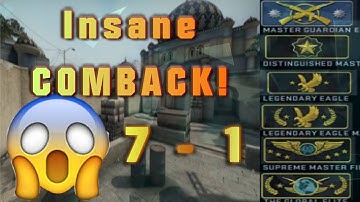 Insane COMEBACK! Solo Queue to GLOBAL EP: 97 CS:GO (Fastest Sniper)