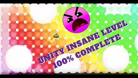 Unity completed 100% with 3 coins by ROCETZ GD Geometry Dash
