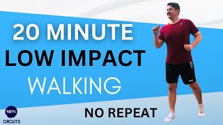 Over 50 Walk At Home - 20-Minute Low Impact Walking Workout