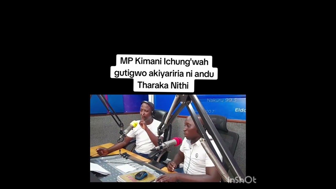 Big day to kimani ichunguwa embu county