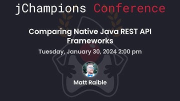 Comparing Native Java REST API Frameworks