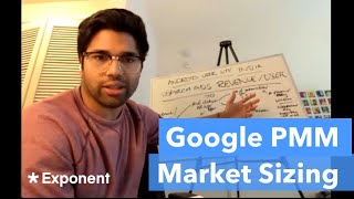 Google Product Marketing Management (PMM) Mock Interview: Market Sizing