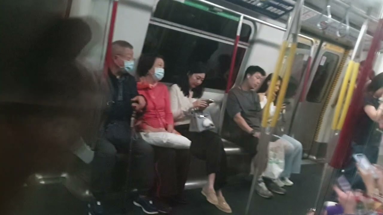 (藍扶手一世ISL篇3.14x測試藍色新訊號而令常規藍色藍扶手一世再現1.1) MTR ISL M-Train A232/A247 (C247) KET → CAB