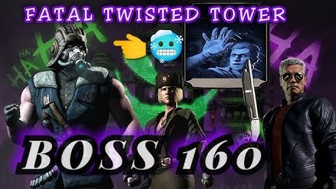 FATAL TWISTED TOWER BOSS 160 | MORTAL KOMBAT MOBILE