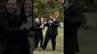 These groomsmen&#39;s reaction to seeing the bride for the first time is everything! 😍