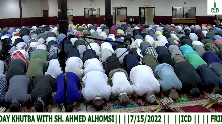 ||ICD || || Friday Khutba with Sh. Ahmed Alhomsi||...