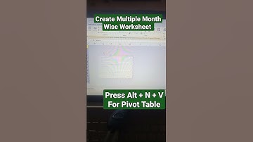 Create Multiple Worksheet ? #excel #exceltutorial #ai #software #shorts #viral #short #gaming #share