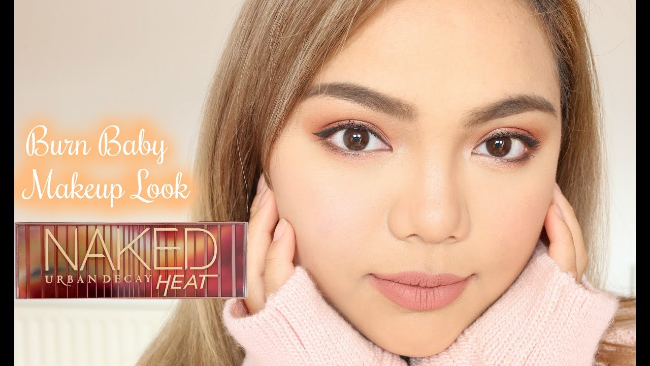 Urban Decay Naked Heat Palette Makeup Look