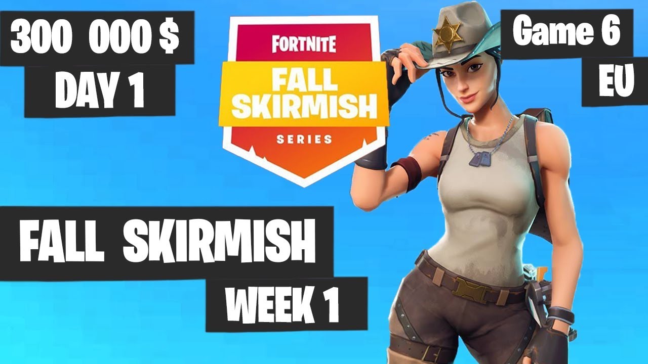 Fortnite Fall Skirmish Week 1 Day 1 Game 6 EU Highlights (Group 2) - Hold The Thrones