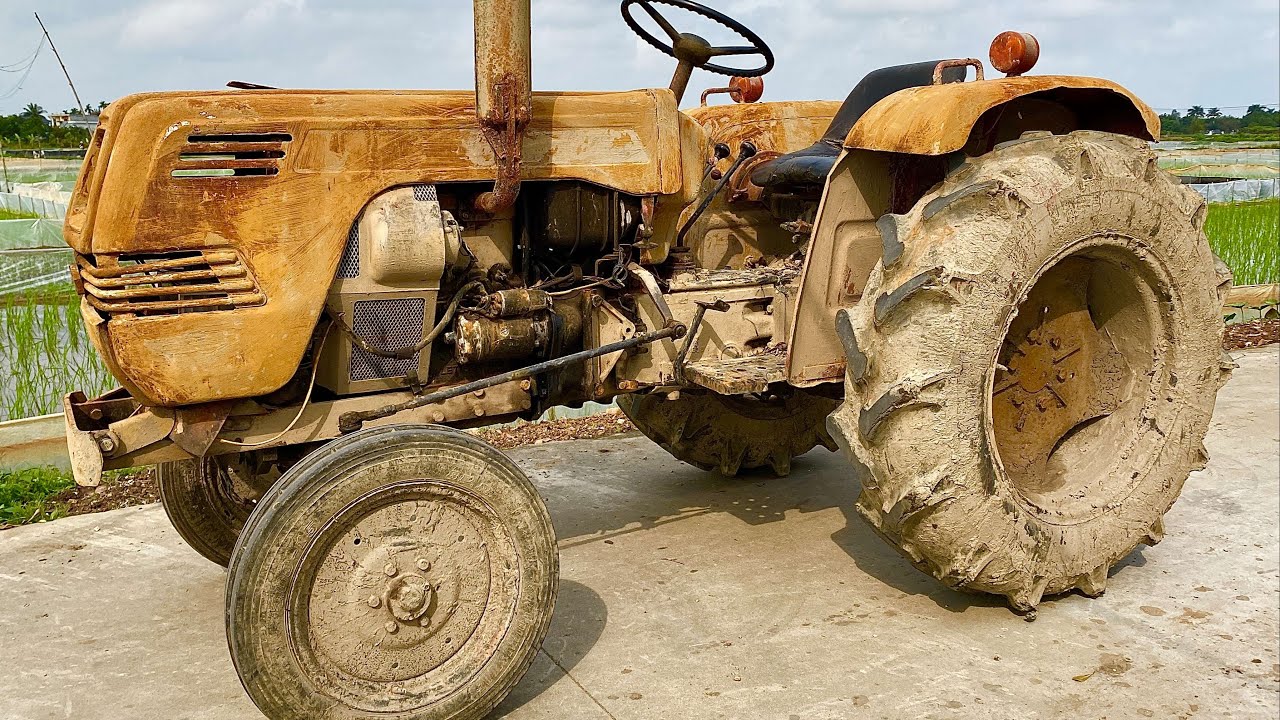 Fully restoration old shibaura sd2200 tractor | Restore and repair old shibaura sd2200 plow