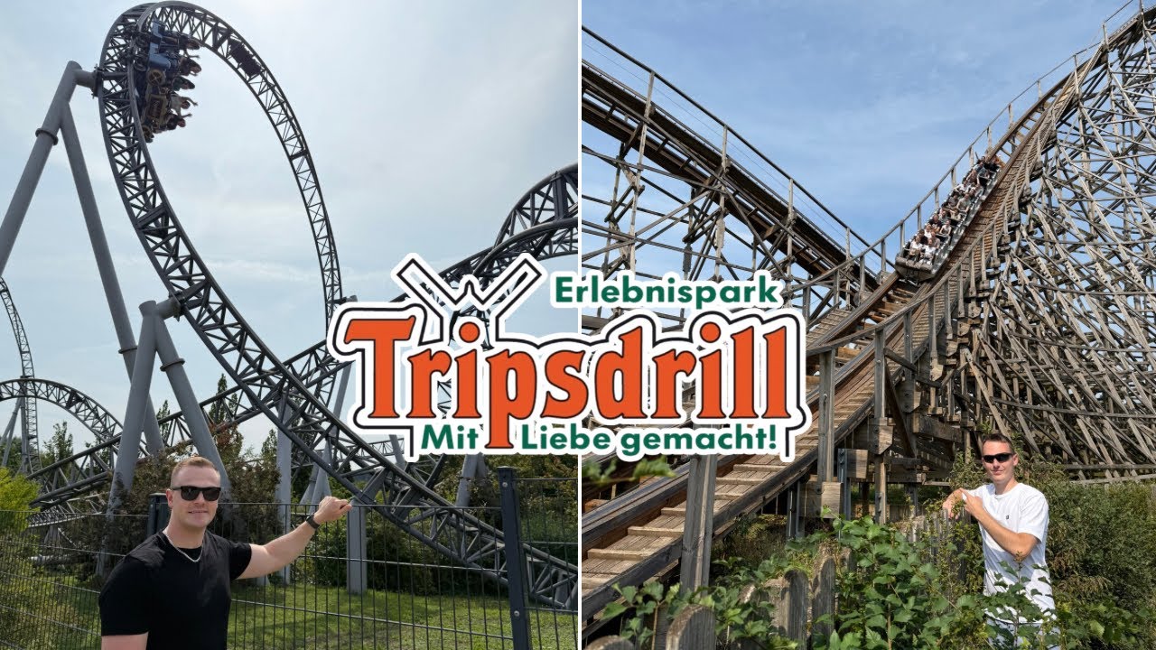 Видеоблог Tripsdrill, август 2025 г. — ПЕРВЫЙ ВИЗИТ!