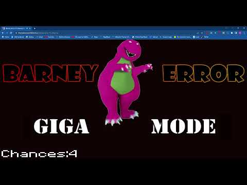 Barney Error 15 Chances Correct Code Version