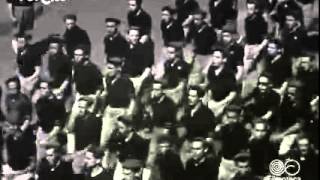 Frente de Juventudes. Plaza de San Jaime - Barcelona (1950)
