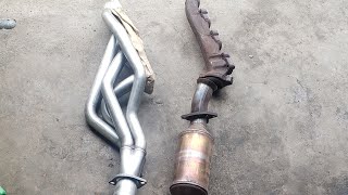 Long Tube Header Install on '18 Durango 5.7L