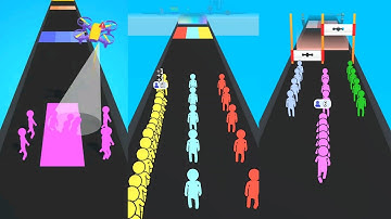 Colors Runners! All Levels 1 To 15 Gameplay Android iOS