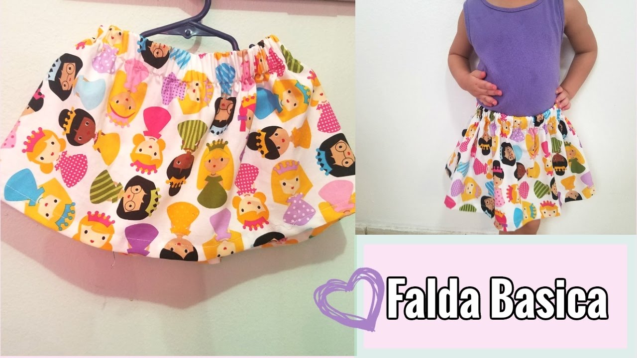 como hacer una falda sencilla en 5 minutos